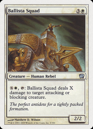 Ballista Squad [Ninth Edition] | Jomio and Rueliete's Cards and Comics