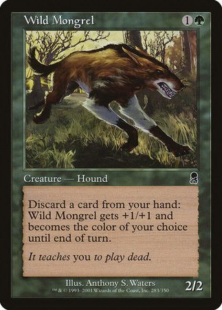 Wild Mongrel [Odyssey] | Jomio and Rueliete's Cards and Comics