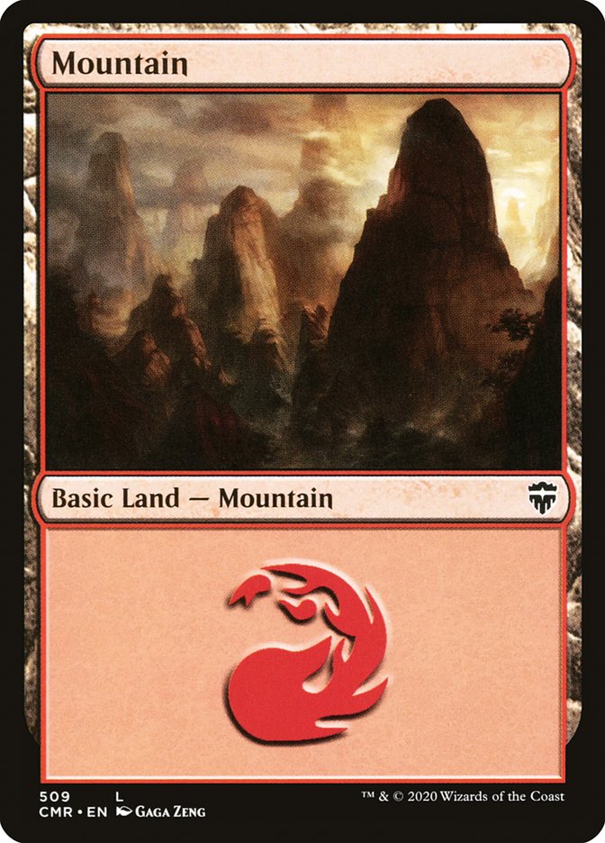 Mountain (509) [Commander Legends] | Jomio and Rueliete's Cards and Comics