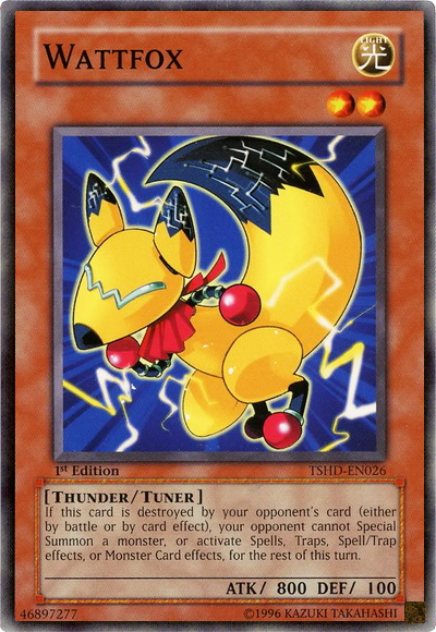 Wattfox [TSHD-EN026] Common | Jomio and Rueliete's Cards and Comics