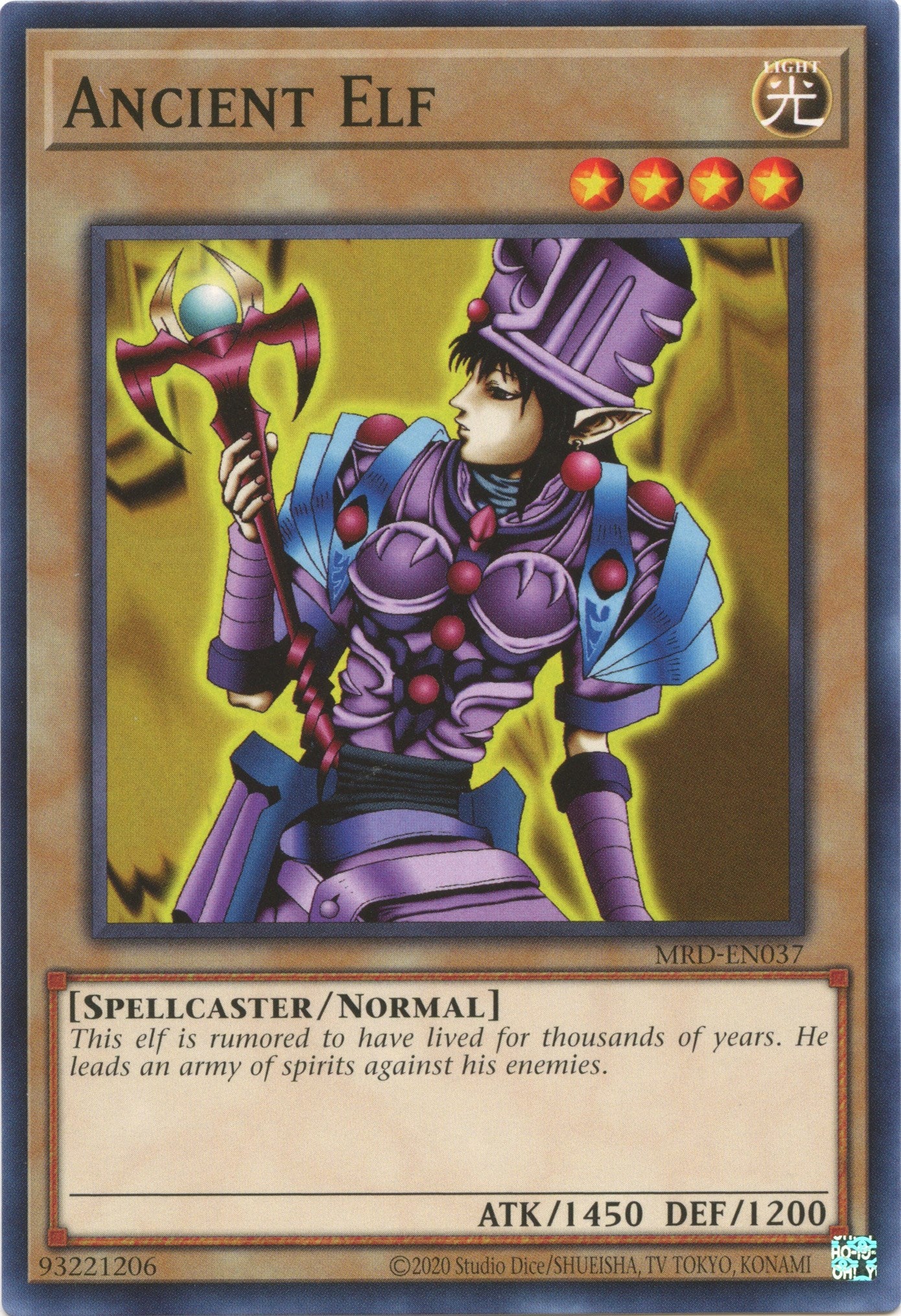 Ancient Elf (25th Anniversary) [MRD-EN037] Common | Jomio and Rueliete's Cards and Comics