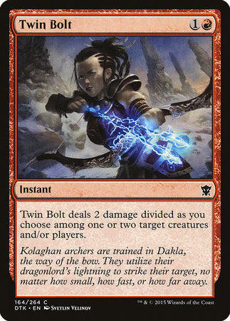 Twin Bolt [Dragons of Tarkir] | Jomio and Rueliete's Cards and Comics