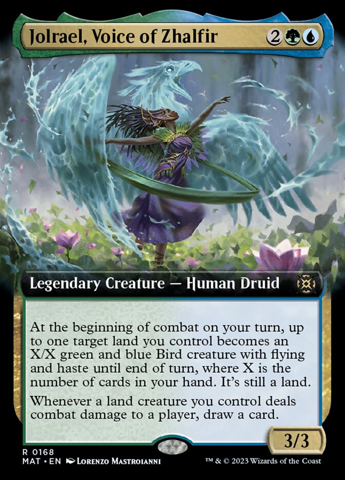 Jolrael, Voice of Zhalfir (Extended Art) [March of the Machine: The Aftermath] | Jomio and Rueliete's Cards and Comics