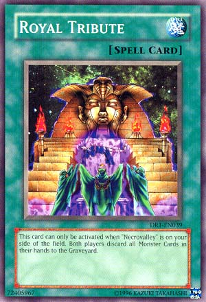 Royal Tribute [DR1-EN039] Common | Jomio and Rueliete's Cards and Comics