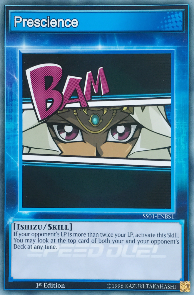Prescience [SS01-ENBS1] Common | Jomio and Rueliete's Cards and Comics