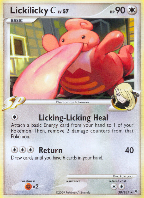 Lickilicky C (30/147) [Platinum: Supreme Victors] | Jomio and Rueliete's Cards and Comics