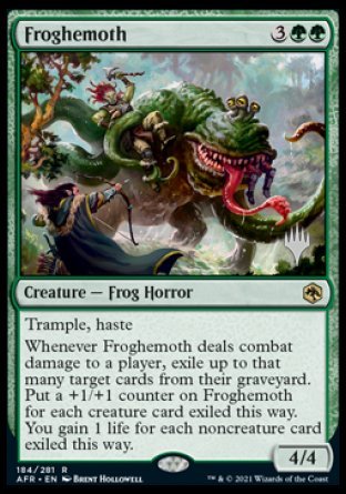 Froghemoth (Promo Pack) [Dungeons & Dragons: Adventures in the Forgotten Realms Promos] | Jomio and Rueliete's Cards and Comics