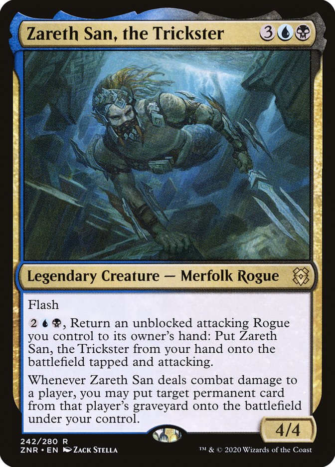 Zareth San, the Trickster [Zendikar Rising] | Jomio and Rueliete's Cards and Comics