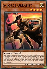 S-Force Orrafist [BLVO-EN013] Super Rare | Jomio and Rueliete's Cards and Comics