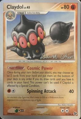 Claydol LV.45 (15/106) (Stallgon - David Cohen) [World Championships 2009] | Jomio and Rueliete's Cards and Comics