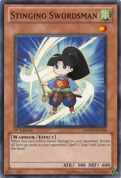 Stinging Swordsman [PHSW-EN004] Common | Jomio and Rueliete's Cards and Comics