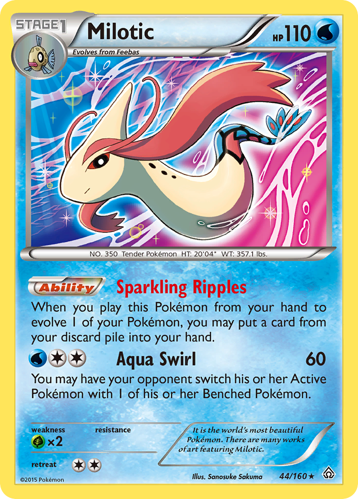 Milotic (44/160) [XY: Primal Clash] | Jomio and Rueliete's Cards and Comics