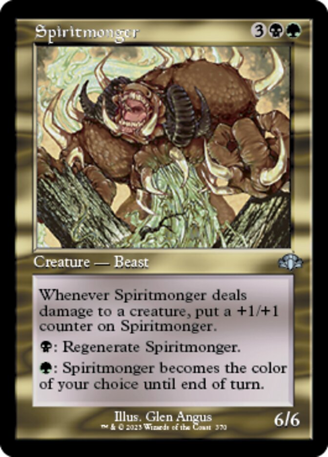 Spiritmonger (Retro) [Dominaria Remastered] | Jomio and Rueliete's Cards and Comics