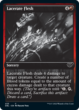 Lacerate Flesh [Innistrad: Double Feature] | Jomio and Rueliete's Cards and Comics