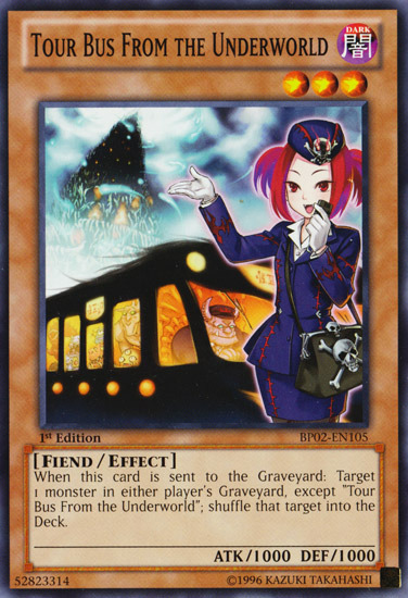 Tour Bus From the Underworld [BP02-EN105] Common | Jomio and Rueliete's Cards and Comics
