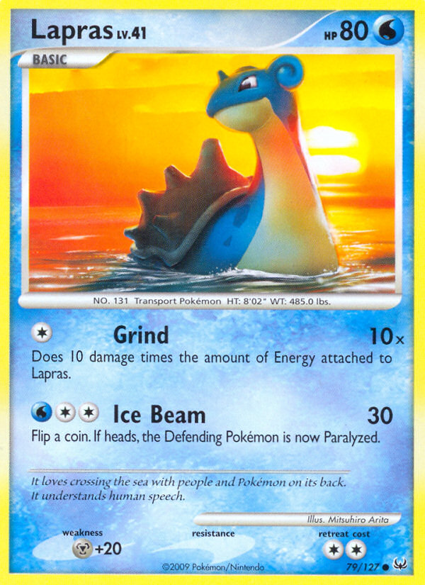 Lapras (79/127) [Platinum: Base Set] | Jomio and Rueliete's Cards and Comics