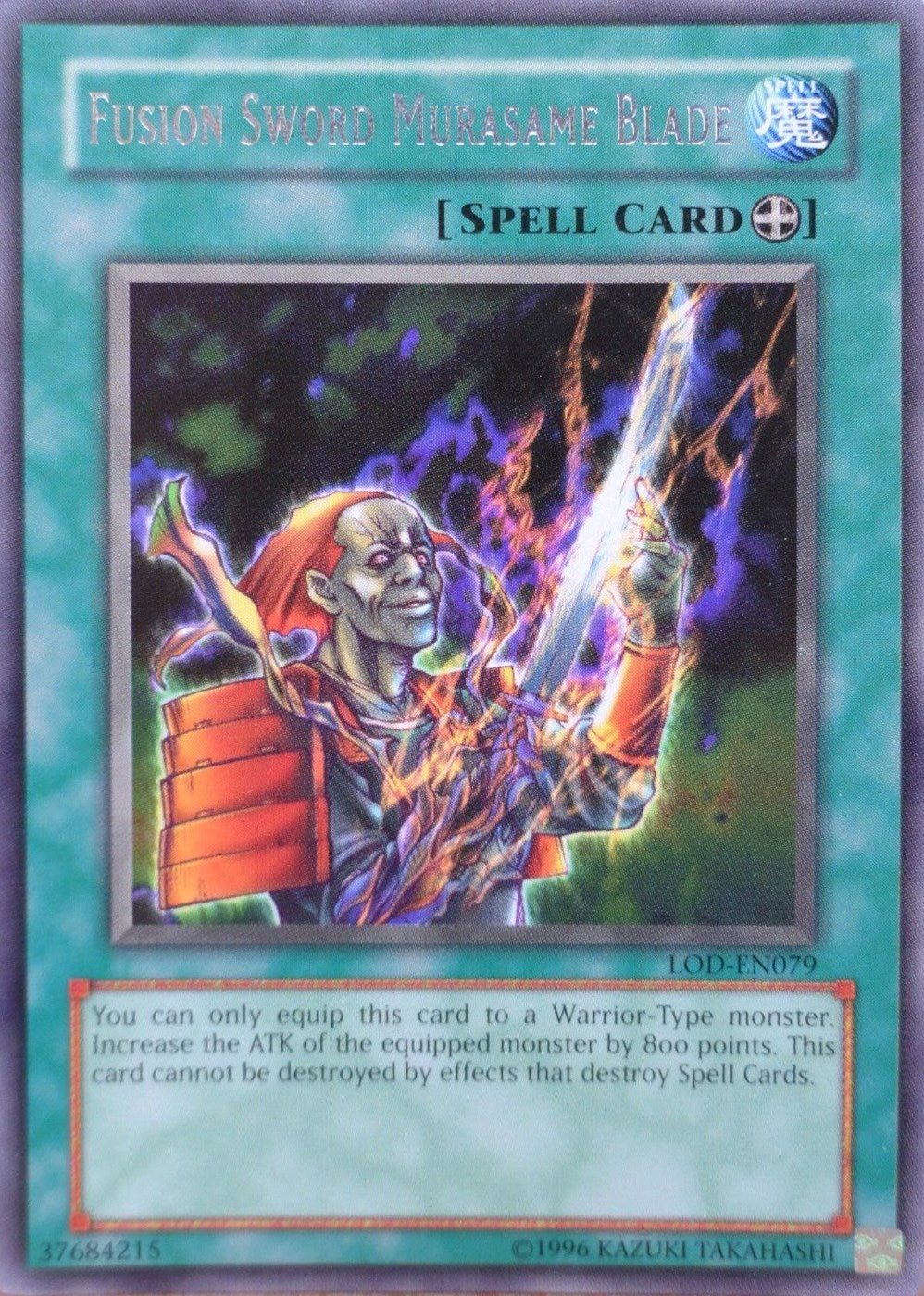 Fusion Sword Murasame Blade [LOD-EN079] Rare | Jomio and Rueliete's Cards and Comics