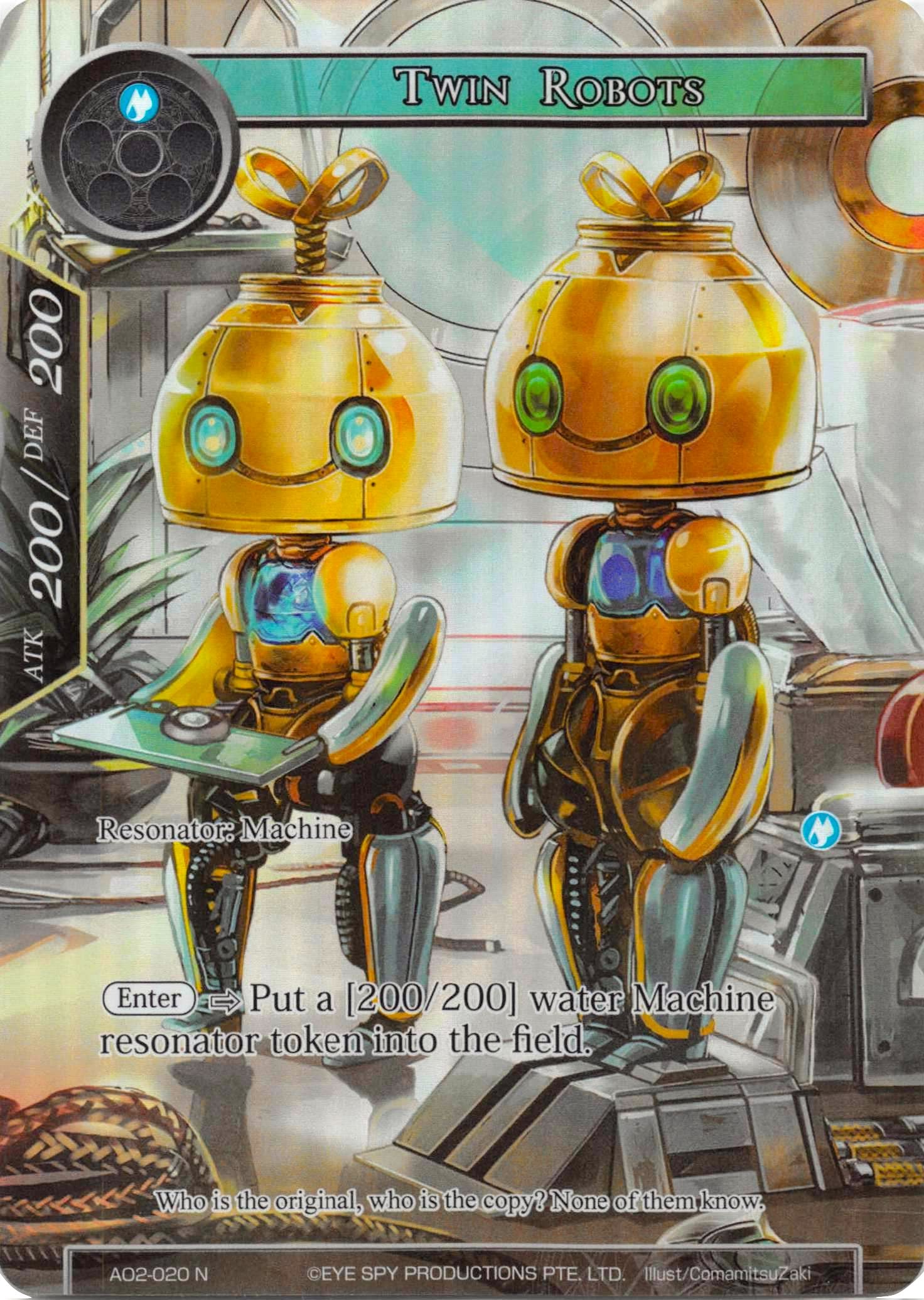 Twin Robots (Full Art) (AO2-020) [Alice Origin II] | Jomio and Rueliete's Cards and Comics