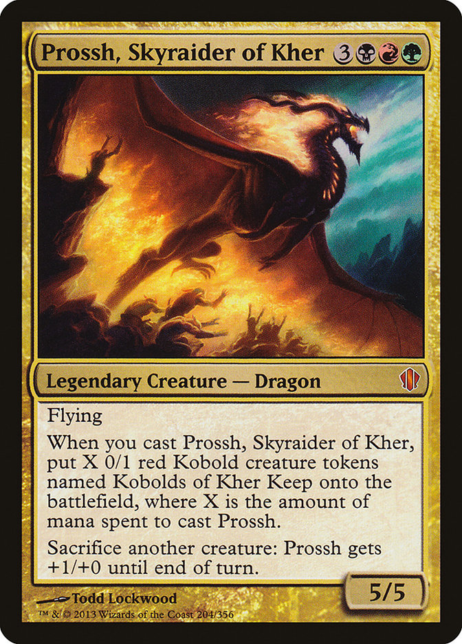 Prossh, Skyraider of Kher [Commander 2013] | Jomio and Rueliete's Cards and Comics