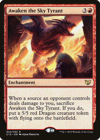 Awaken the Sky Tyrant [Commander 2015] | Jomio and Rueliete's Cards and Comics