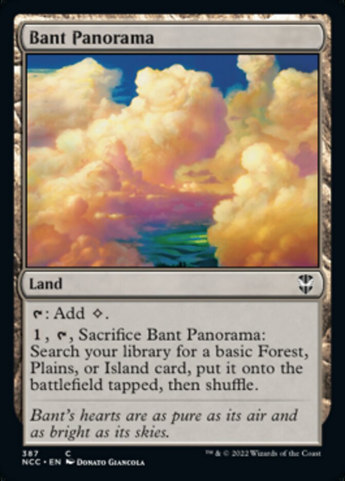 Bant Panorama [Streets of New Capenna Commander] | Jomio and Rueliete's Cards and Comics
