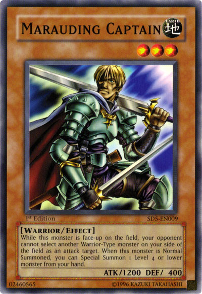 Marauding Captain [SD5-EN009] Common | Jomio and Rueliete's Cards and Comics