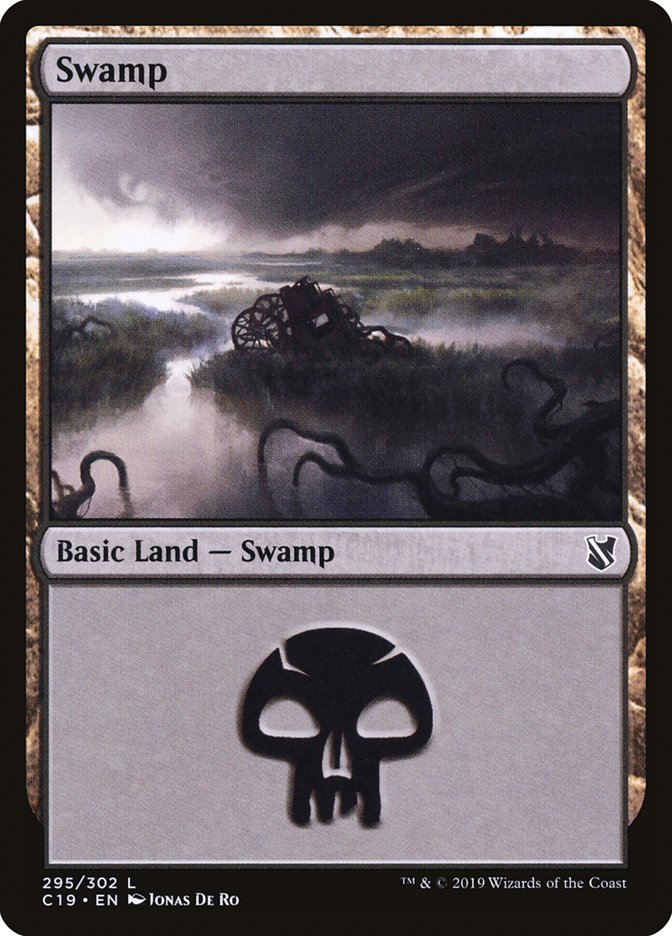 Swamp (295) [Commander 2019] | Jomio and Rueliete's Cards and Comics
