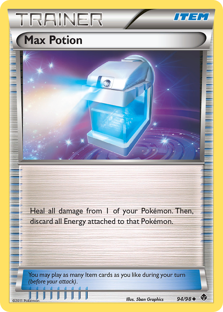 Max Potion (94/98) [Black & White: Emerging Powers] | Jomio and Rueliete's Cards and Comics