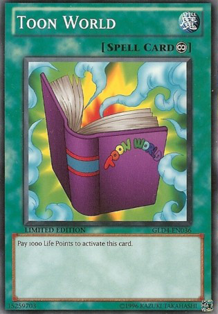 Toon World [GLD4-EN036] Common | Jomio and Rueliete's Cards and Comics