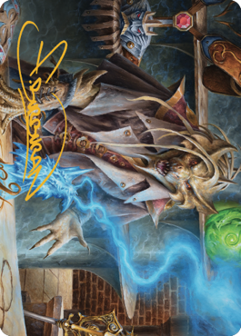 Renari, Merchant of Marvels Art Card (Gold-Stamped Signature) [Commander Legends: Battle for Baldur's Gate Art Series] | Jomio and Rueliete's Cards and Comics