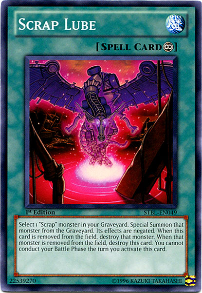 Scrap Lube [STBL-EN049] Common | Jomio and Rueliete's Cards and Comics