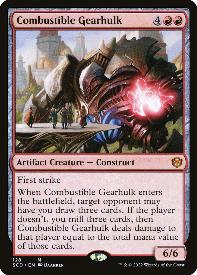 Combustible Gearhulk [Starter Commander Decks] | Jomio and Rueliete's Cards and Comics