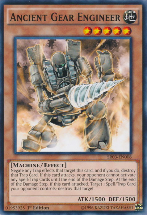 Ancient Gear Engineer [SR03-EN008] Common | Jomio and Rueliete's Cards and Comics