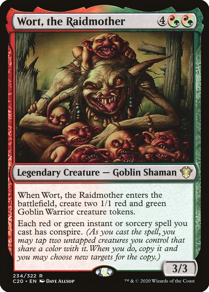 Wort, the Raidmother [Commander 2020] | Jomio and Rueliete's Cards and Comics