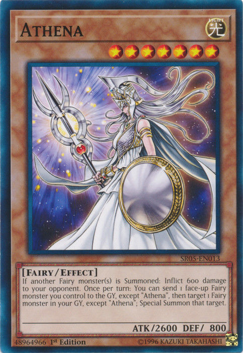 Athena [SR05-EN013] Common | Jomio and Rueliete's Cards and Comics