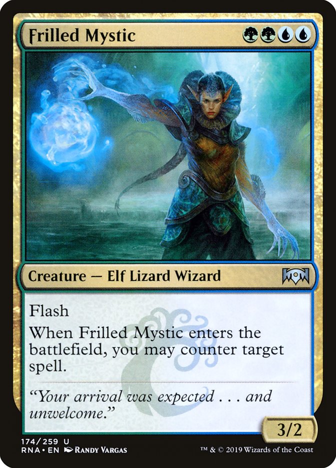 Frilled Mystic [Ravnica Allegiance] | Jomio and Rueliete's Cards and Comics