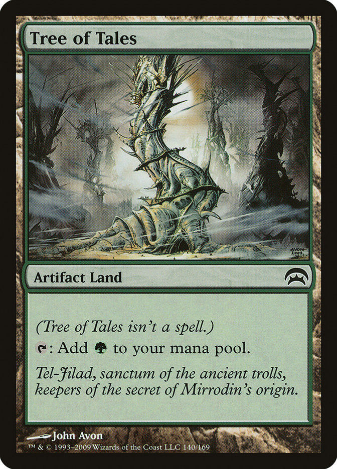 Tree of Tales [Planechase] | Jomio and Rueliete's Cards and Comics