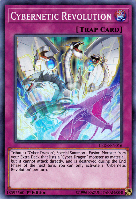Cybernetic Revolution [LED3-EN016] Super Rare | Jomio and Rueliete's Cards and Comics