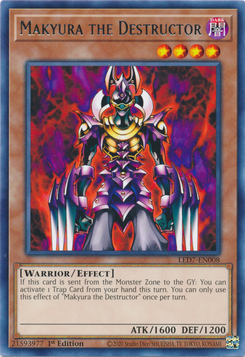 Makyura the Destructor [LED7-EN008] Rare | Jomio and Rueliete's Cards and Comics