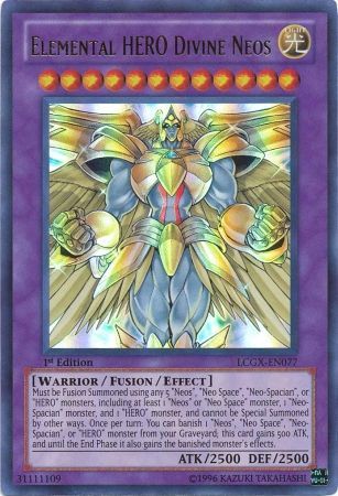 Elemental HERO Divine Neos [LCGX-EN077] Ultra Rare | Jomio and Rueliete's Cards and Comics