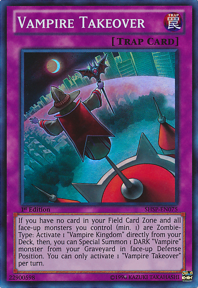 Vampire Takeover [SHSP-EN075] Super Rare | Jomio and Rueliete's Cards and Comics
