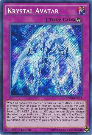 Krystal Avatar [MVP1-ENS11] Secret Rare | Jomio and Rueliete's Cards and Comics
