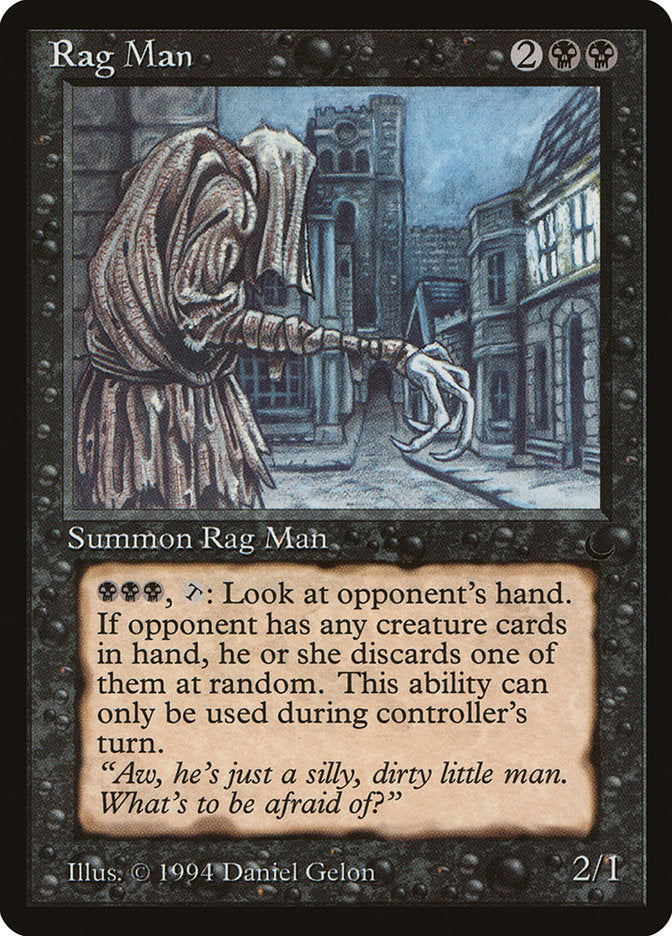 Rag Man [The Dark] | Jomio and Rueliete's Cards and Comics