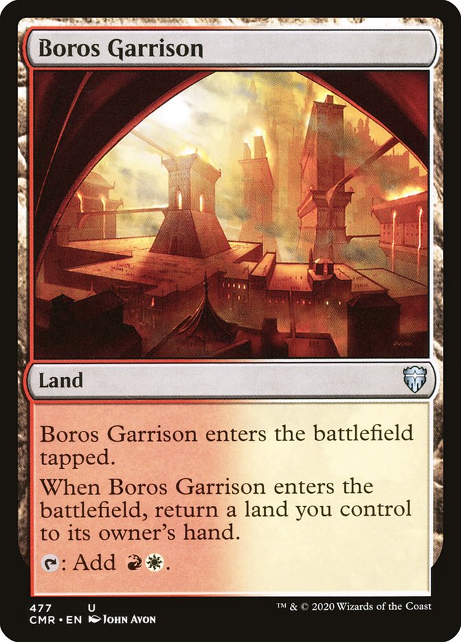 Boros Garrison [Commander Legends] | Jomio and Rueliete's Cards and Comics