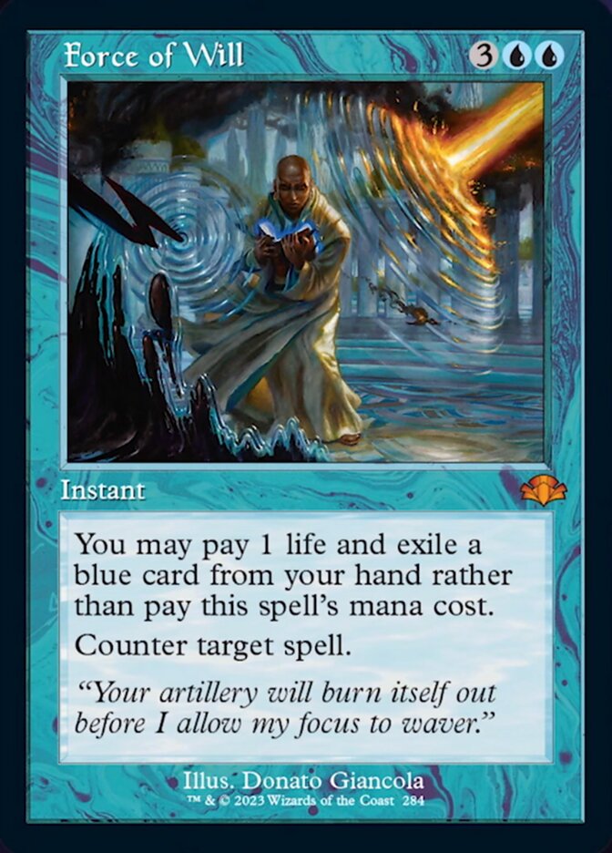 Force of Will (Retro) [Dominaria Remastered] | Jomio and Rueliete's Cards and Comics