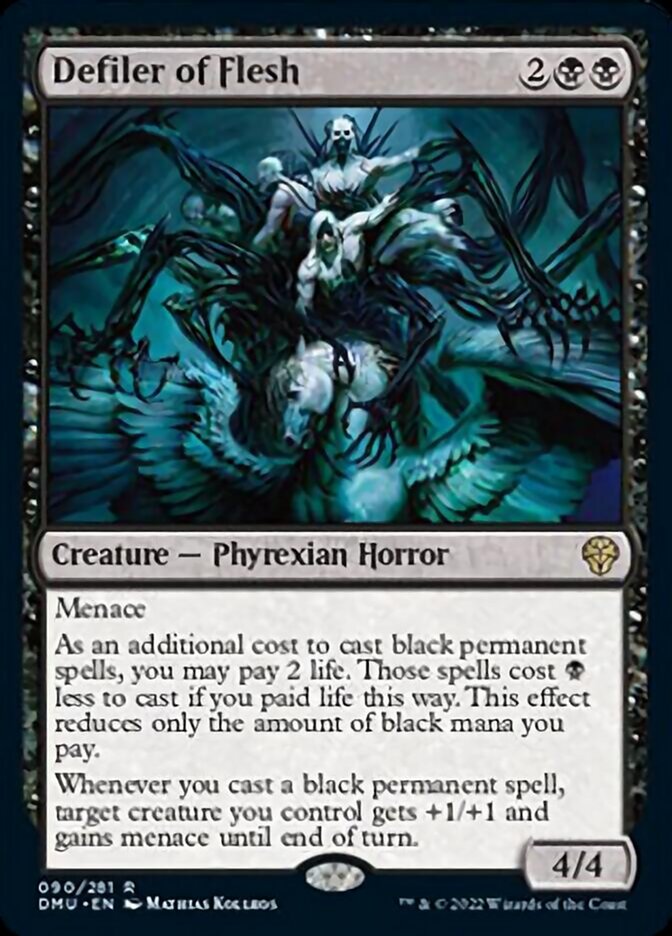 Defiler of Flesh [Dominaria United] | Jomio and Rueliete's Cards and Comics
