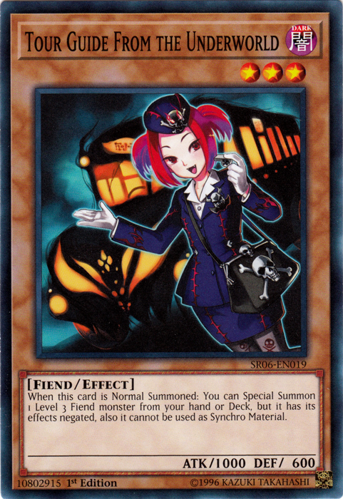 Tour Guide From the Underworld [SR06-EN019] Common | Jomio and Rueliete's Cards and Comics