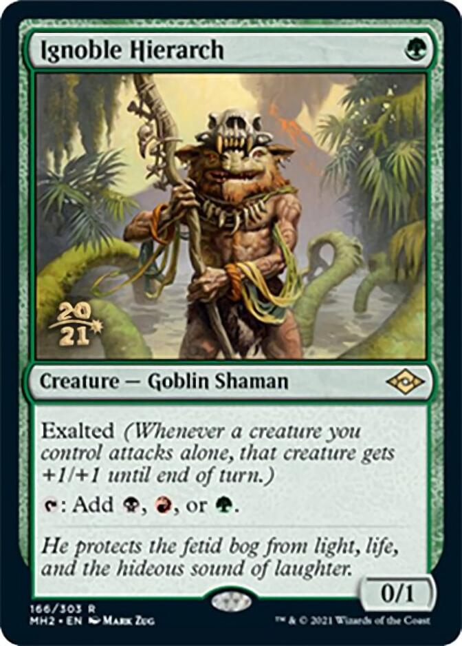 Ignoble Hierarch [Modern Horizons 2 Prerelease Promos] | Jomio and Rueliete's Cards and Comics