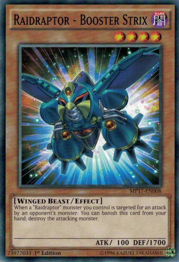 Raidraptor - Booster Strix [MP17-EN008] Common | Jomio and Rueliete's Cards and Comics