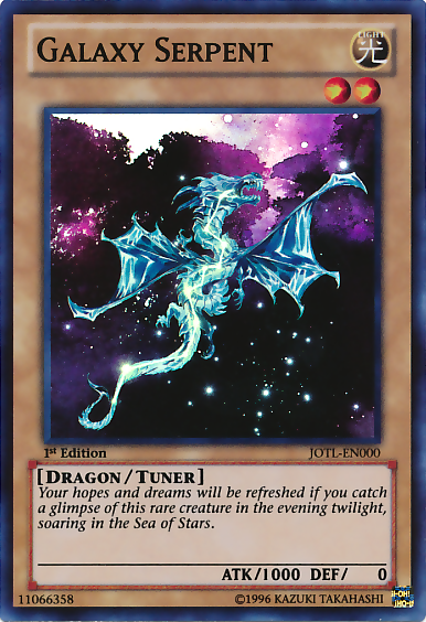 Galaxy Serpent [JOTL-EN000] Super Rare | Jomio and Rueliete's Cards and Comics